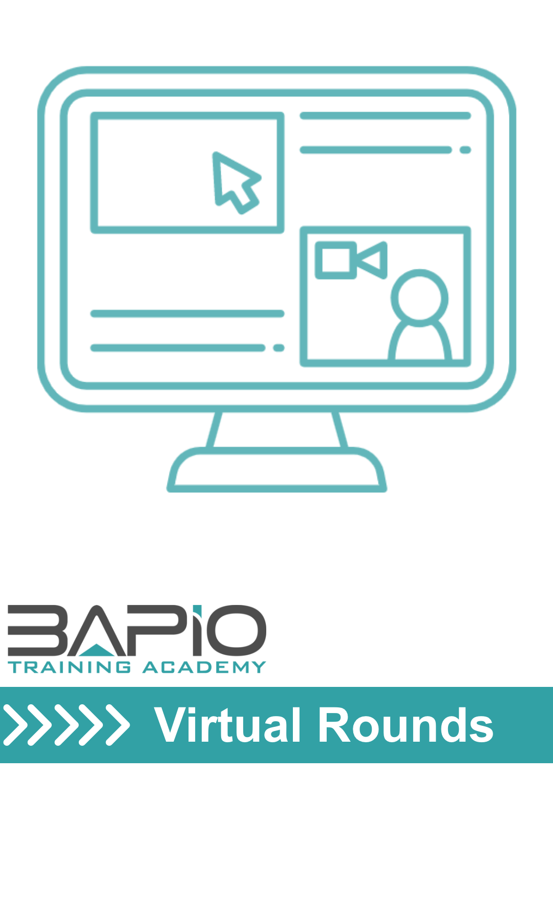 Introduced virtual rounds and bedside teachings