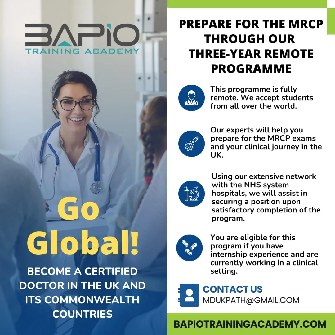 MRCP Three Year Remote Programme